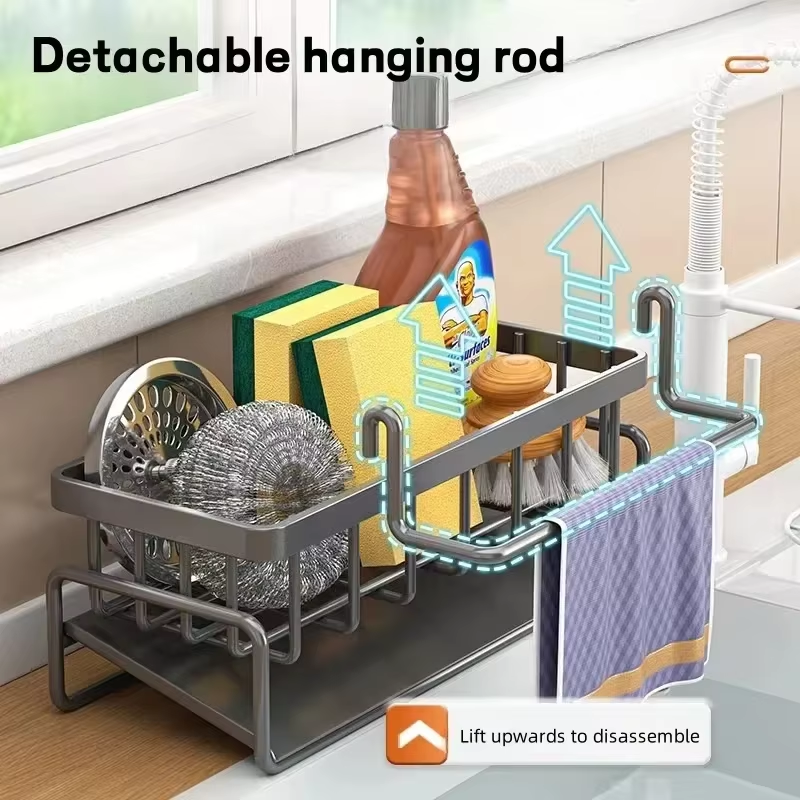 Multifunctional Sponge Rack Drainer